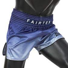 Fairtex Blue Fade Thai Short - OTM Fight ShopFairtex